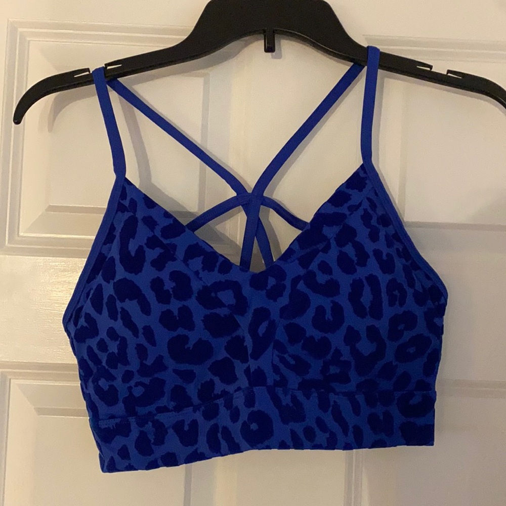 Balance Athletica Form Bra Lux Panther Water sz L